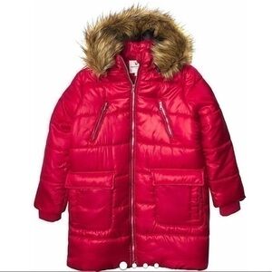 URBAN REPUBLIC Women's Juniors Ruby Puffer Poly Polyfill Jacket
